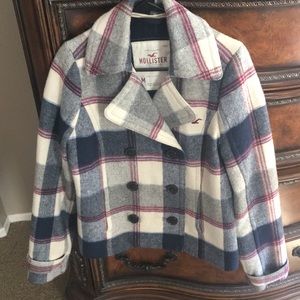 Plaid Hollister Jacket